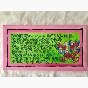 DAUGHTER Art on Canvas